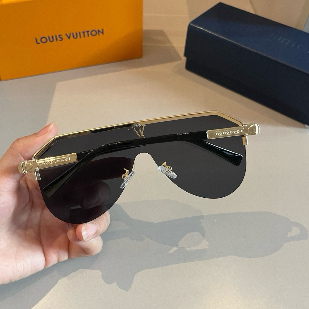 Louis Vuitton half-rim sunglasses