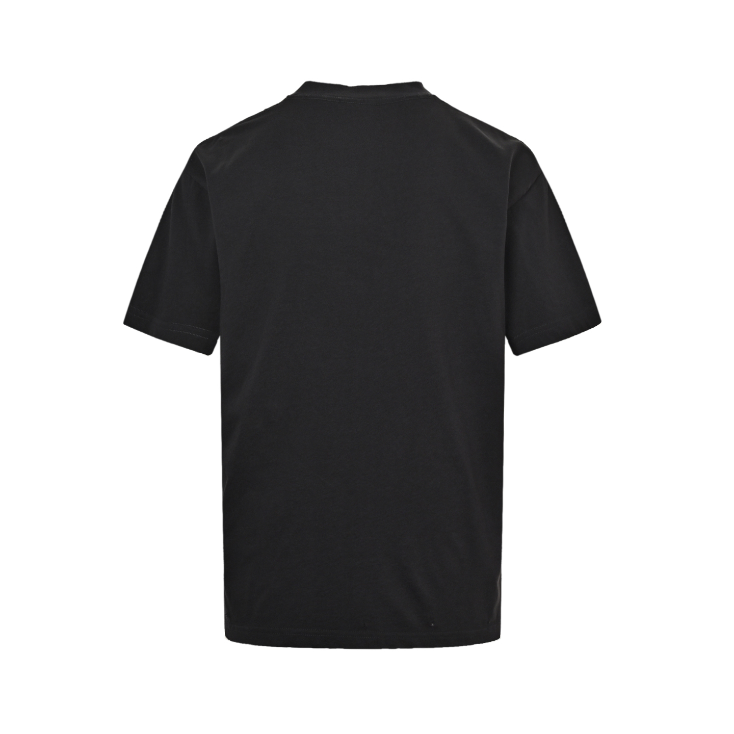 Balenciaga Melted Letters Printed Short Sleeve