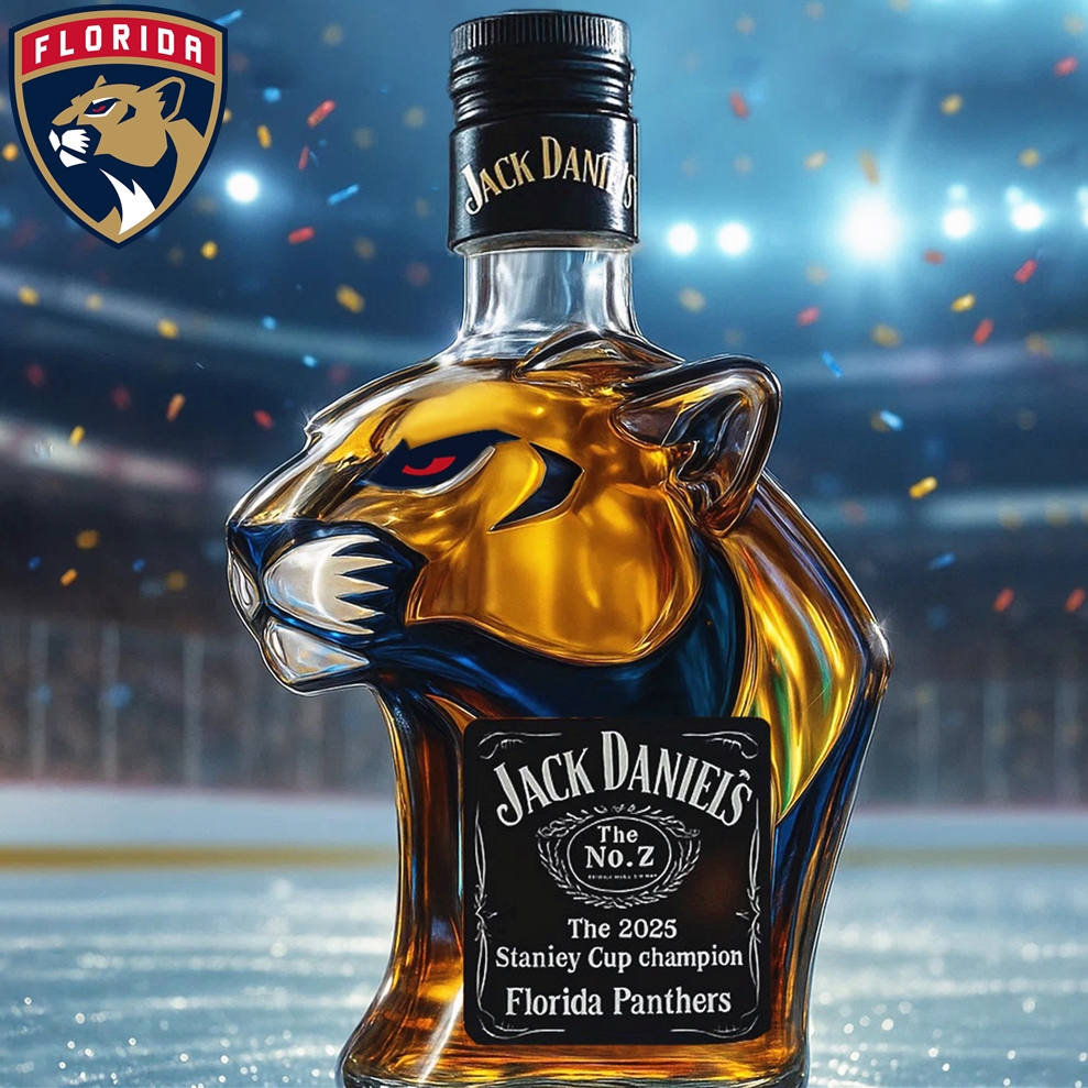 2024-25 NHL Stanley Cup I Florida Panthers Championship Whisky Bottle