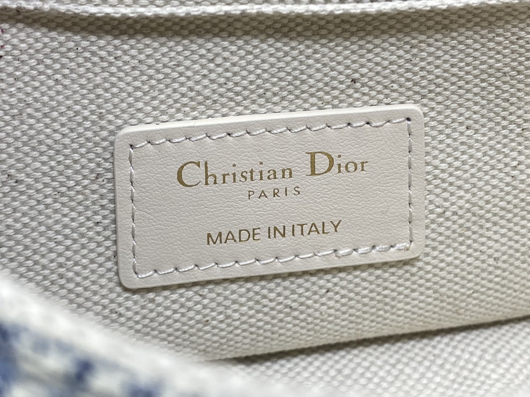 Dior Bobby East-West Raffia Straw Bag