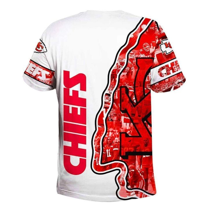 KANSAS CITY CHIEFS 3D HOODIE KKCC017