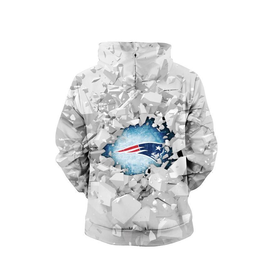 PATRIOTS  3D HOODIE 07