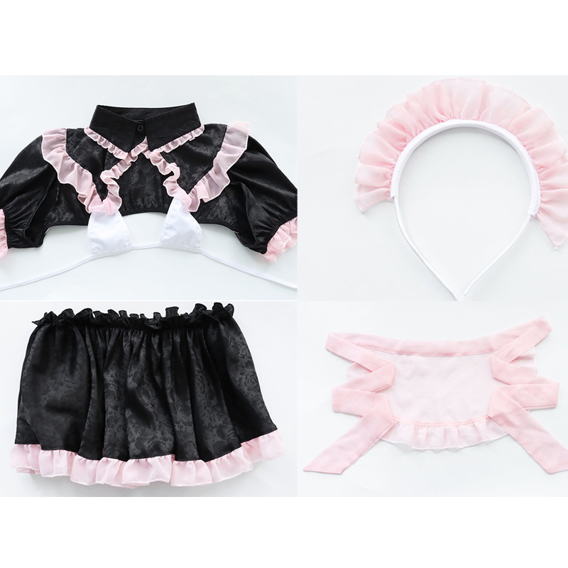 Cute Lace Maid Lingerie Set
