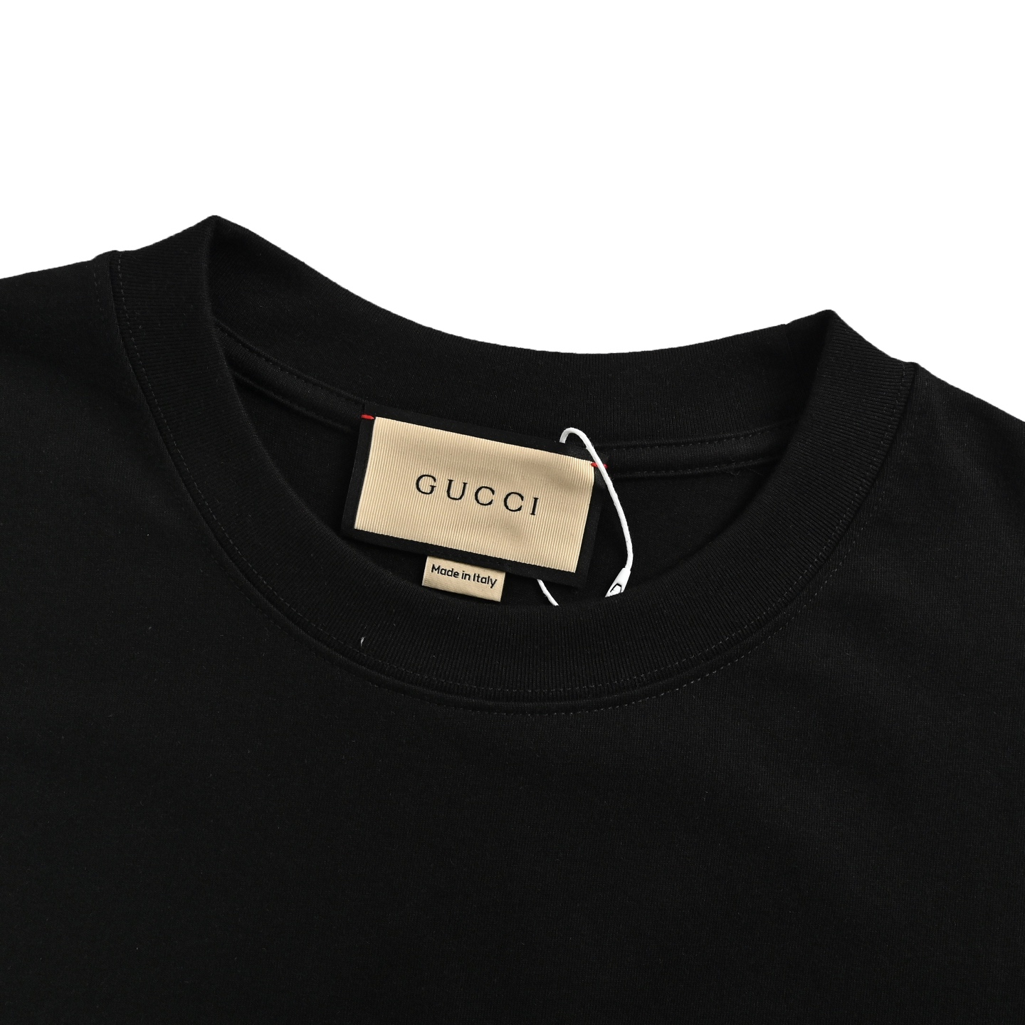 Gucci 25ss colorful letter embroidered short sleeve