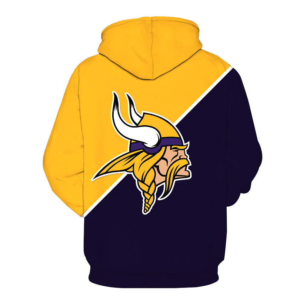 VIKINGS 3D HOODIE 2544