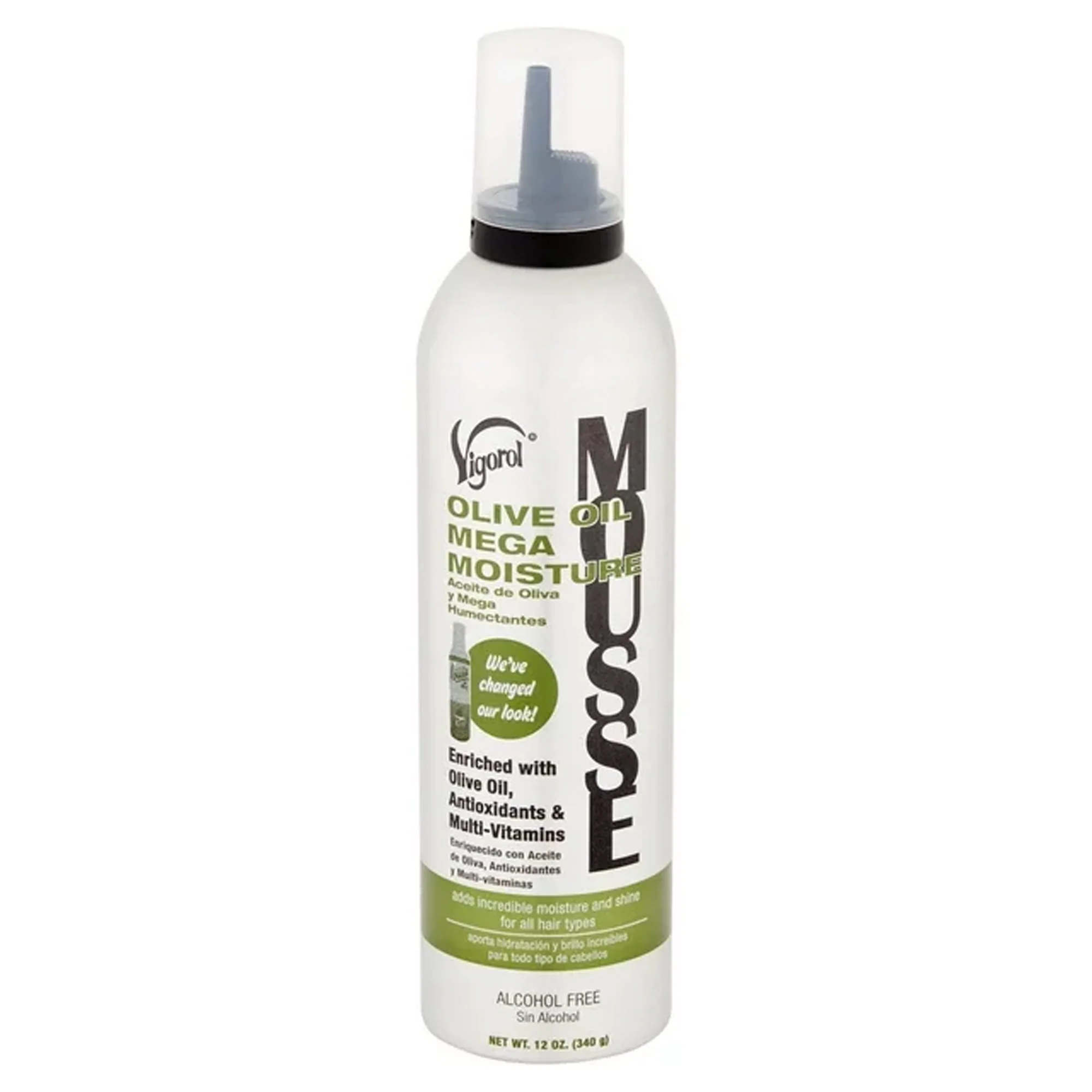 Vigorol Olive Oil Hair Care Mousse, 12 Fluid Ounce