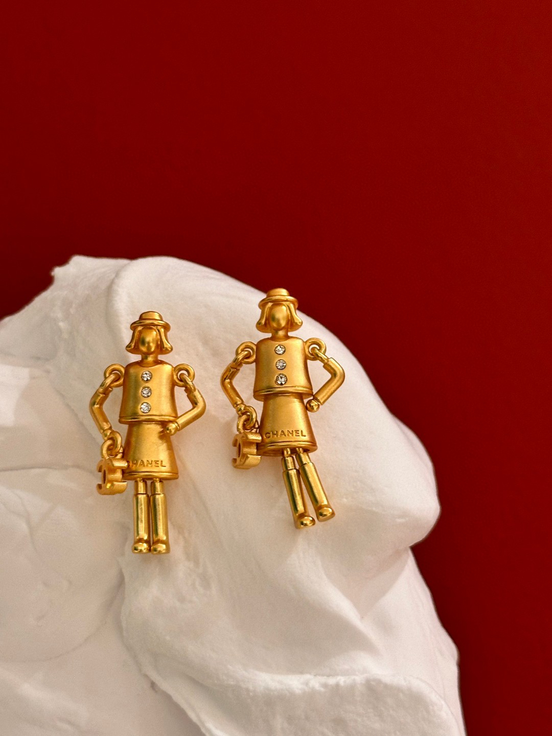 Chanel Doll Earrings