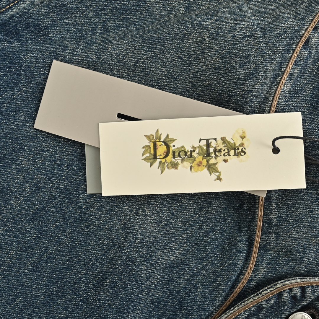Dior 24Fw denim baseball jacket