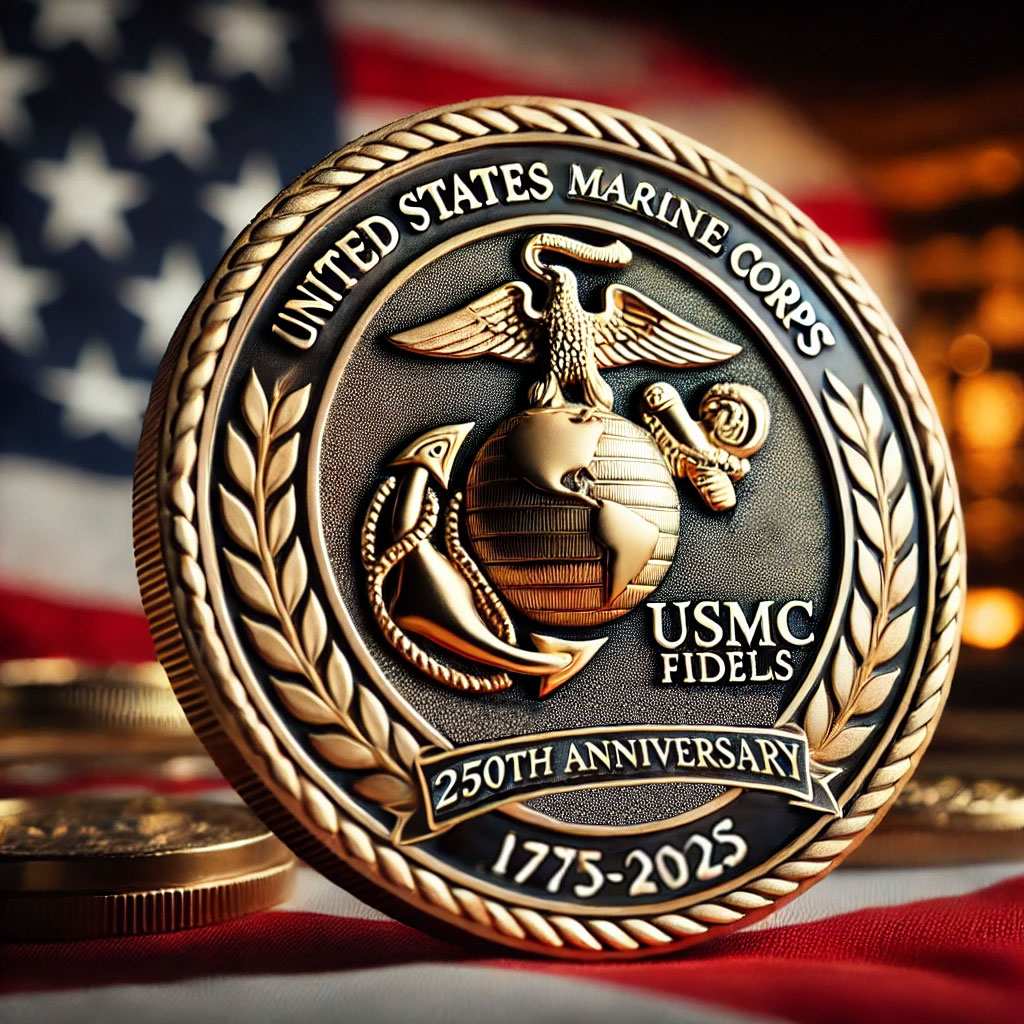 US Military 250th Anniversary Commemorative Coins