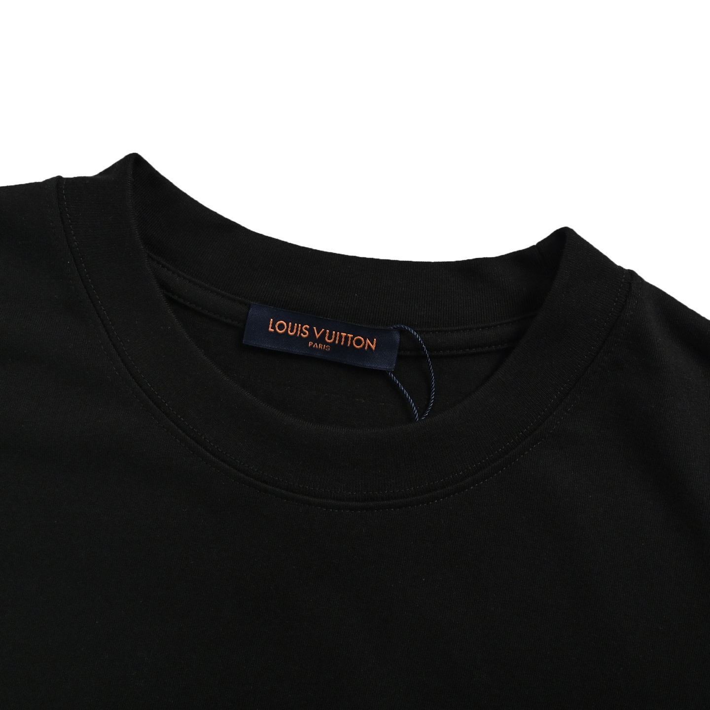 Louis Vuitton 25ss chest embroidered lettering short sleeve