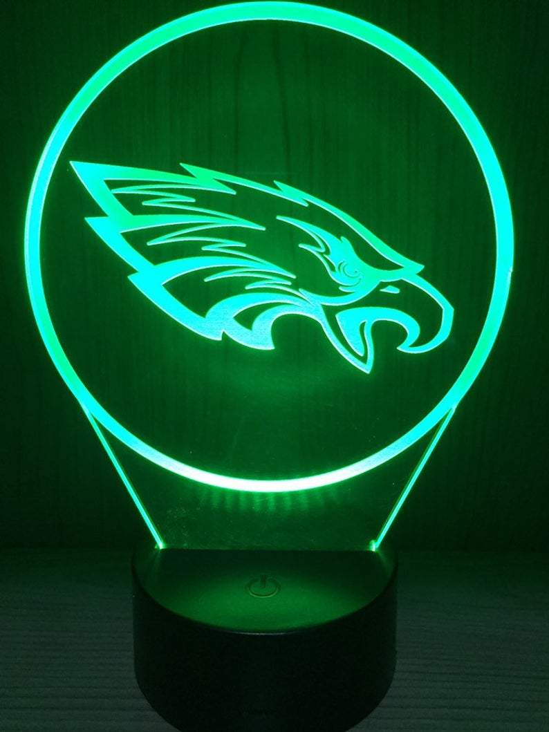 PHILADELPHIA EAGLES 3D LED LIGHT LAMP