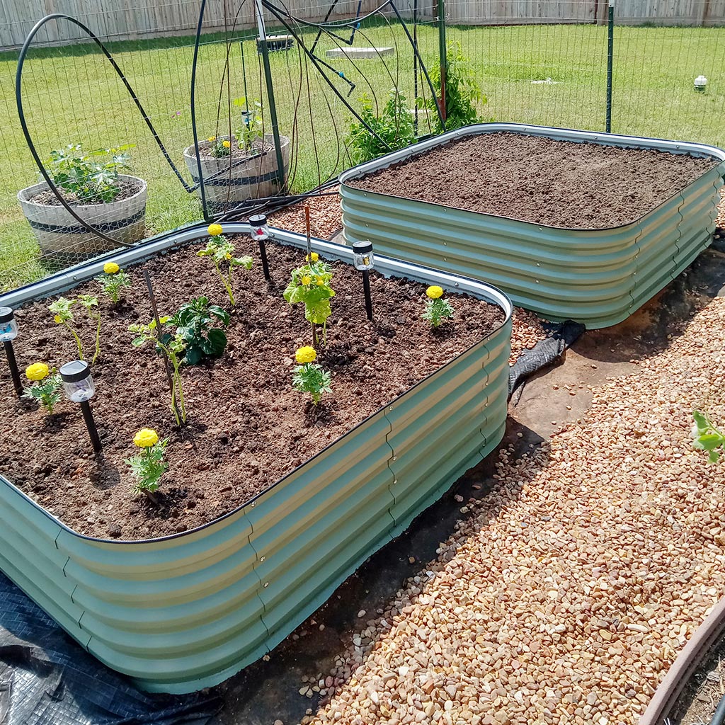 🌷2025D Spring Clearance Sale 🔥A8x2 Metal Raised Garden Beds (9 in 1)【Upgrade 2.0】