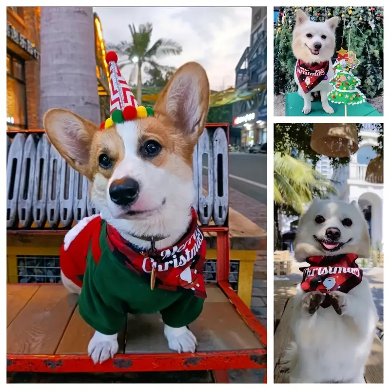 ON SALE🔥Pet Scarf Triangle Bibs for Small Medium Large and Extra Large Dogs Cats-Buy 5pcs Free Shipping