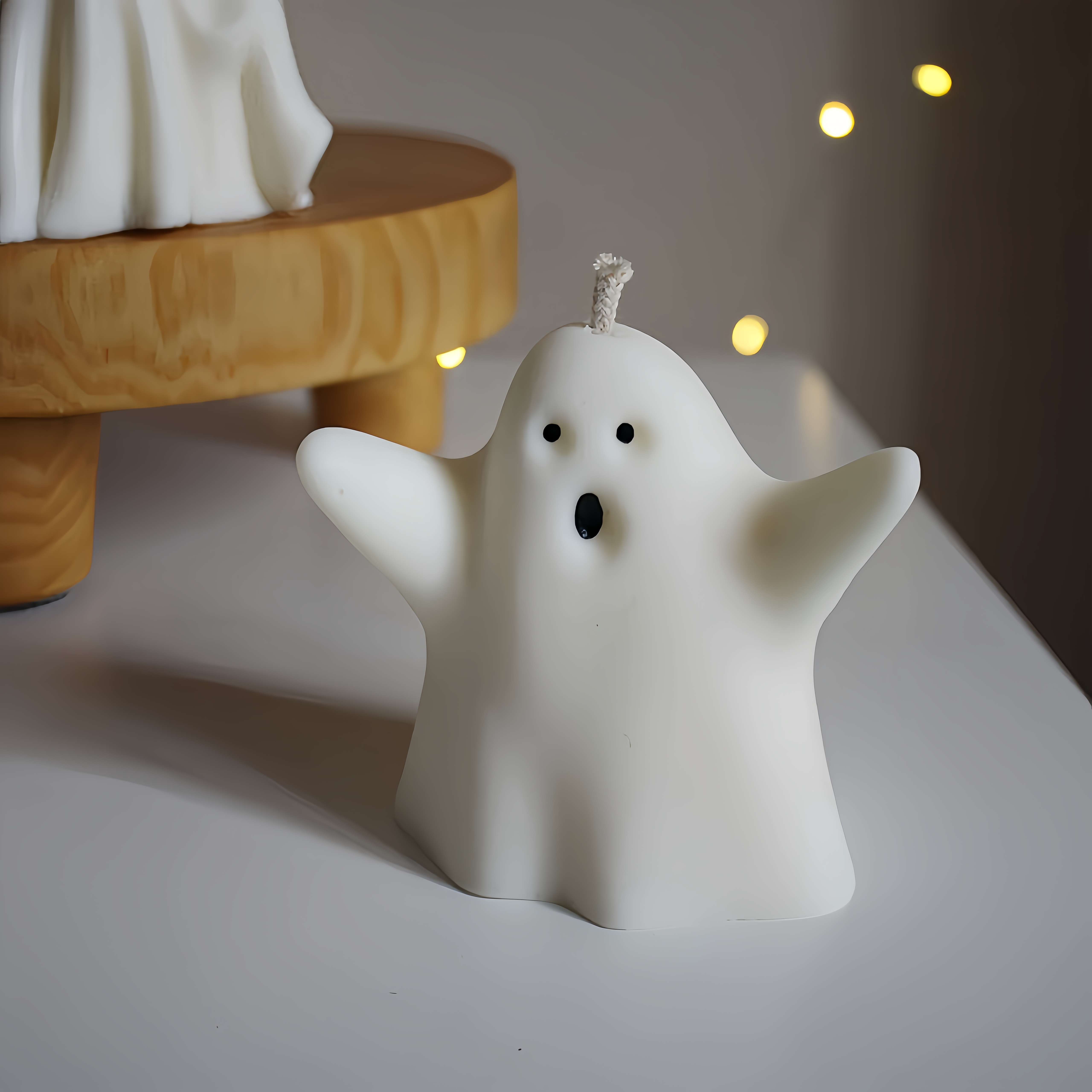 Halloween Cute Ghost Candles