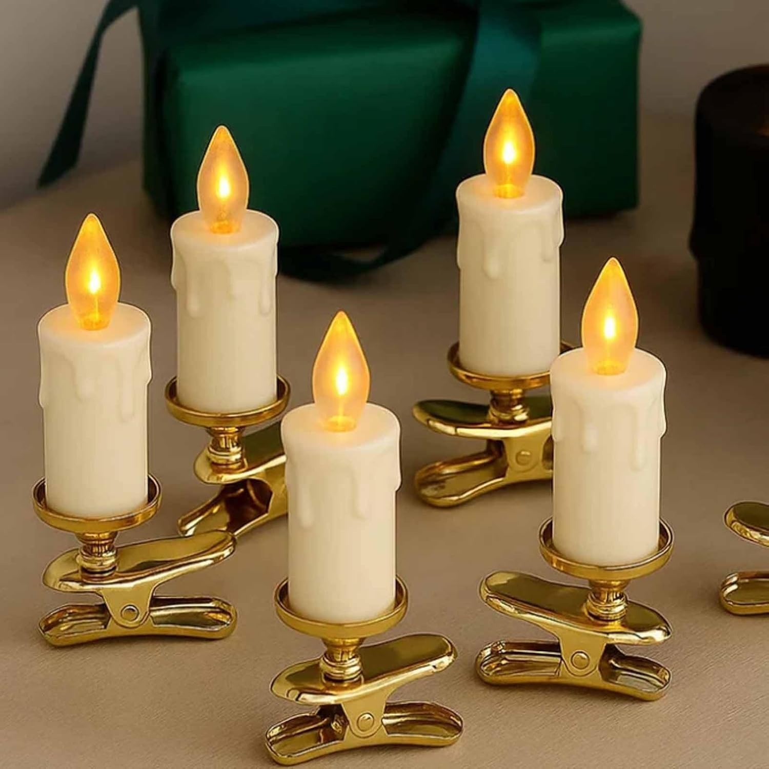 ✨Flash Sale✨Set of 6pcs - Clip-On Flameless Candle Lights