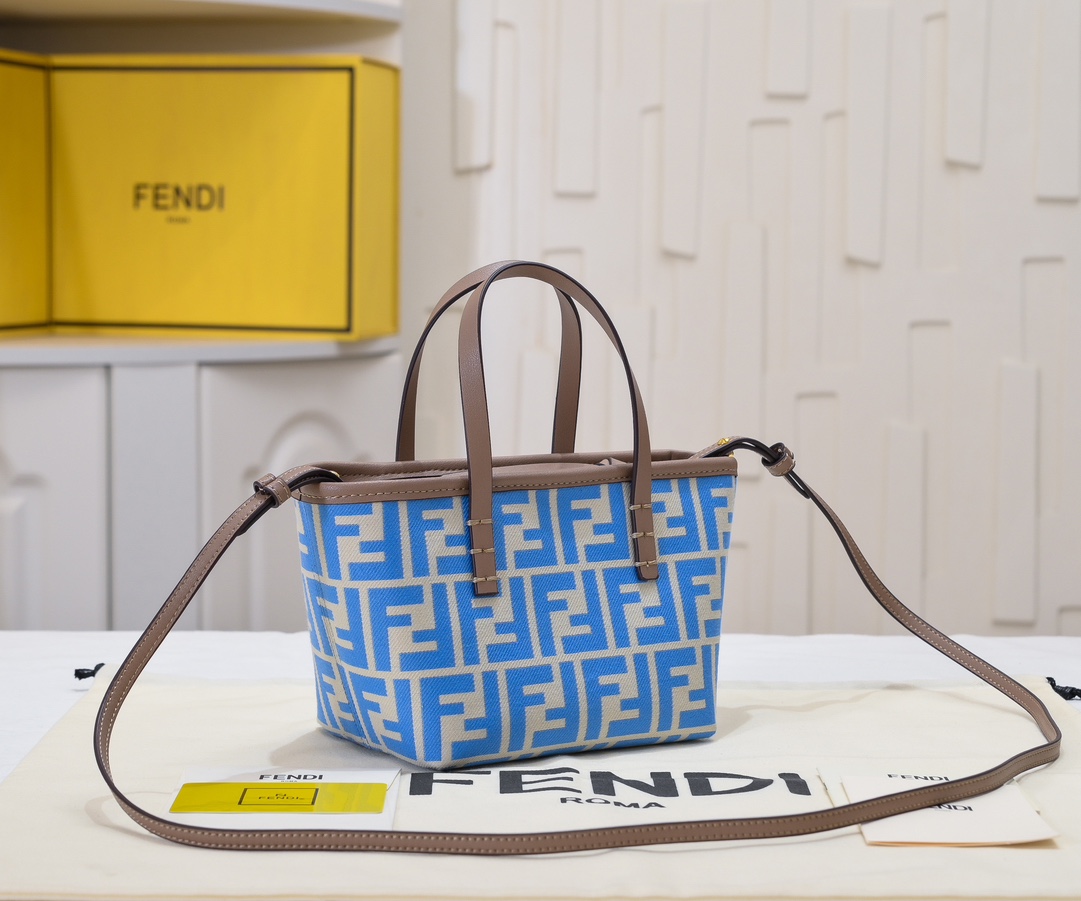 FENDI Monogram Roll Mini Vegetable Basket 7723