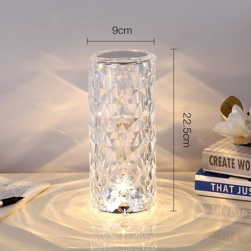 (🔥Mother's Day Sale 50% OFF ) - Touching Control Rose Crystal Lamp-Buy 2 Get 10% OFF & FREE SHIPPING