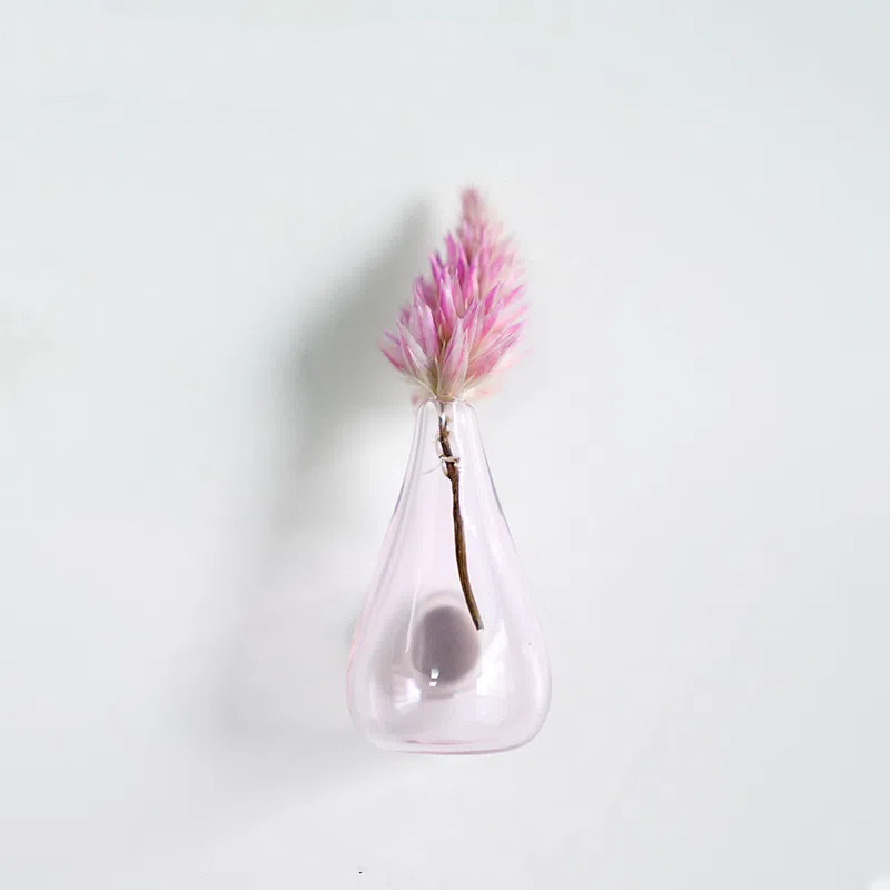 🍁🍁Cute ceramic vase magnetic refrigerator magnet
