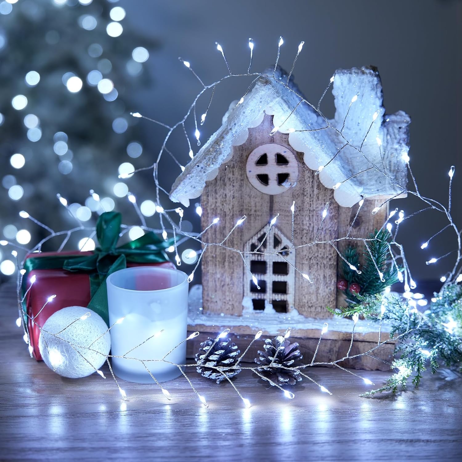 🔥CHRISTMAS ON SALE🔥8 Modes 100-300 Christmas LED Firefly Twinkle String Lights