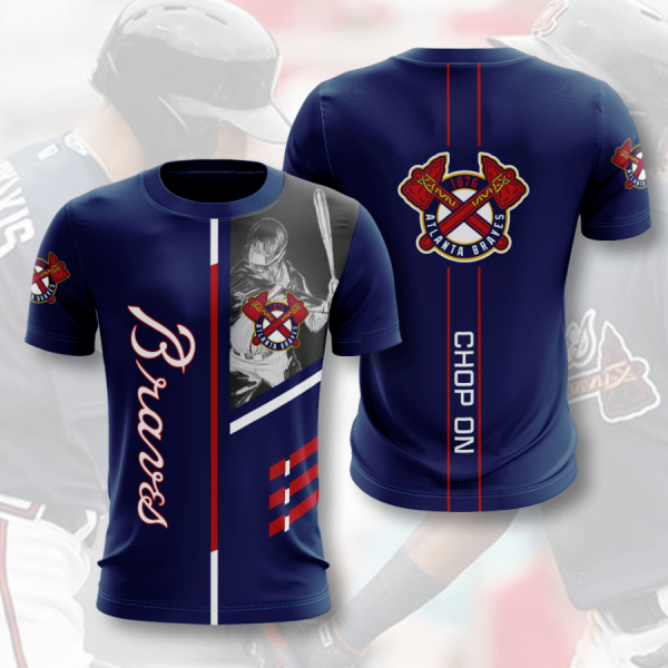 ATLANTA BRAVES 3D HOODIES AB007