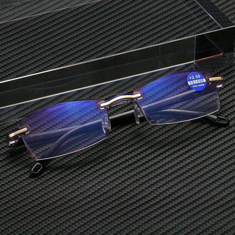 👓Fashion Progressive Multifocus Reading Glasses Anti-Blue Rays Readers for Computer Work,Driving,Outdoors,Daily👓