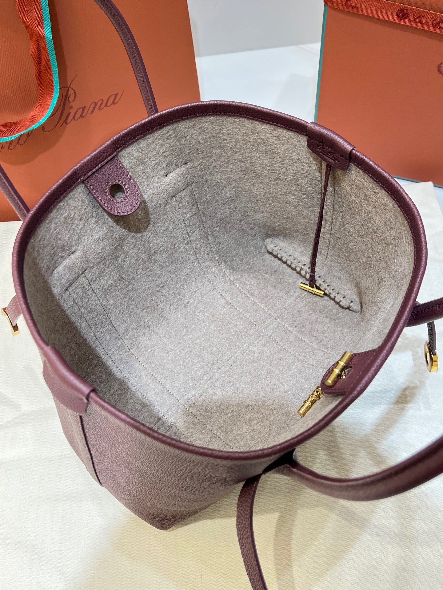 Loro Piana Ghiera Small Shopper