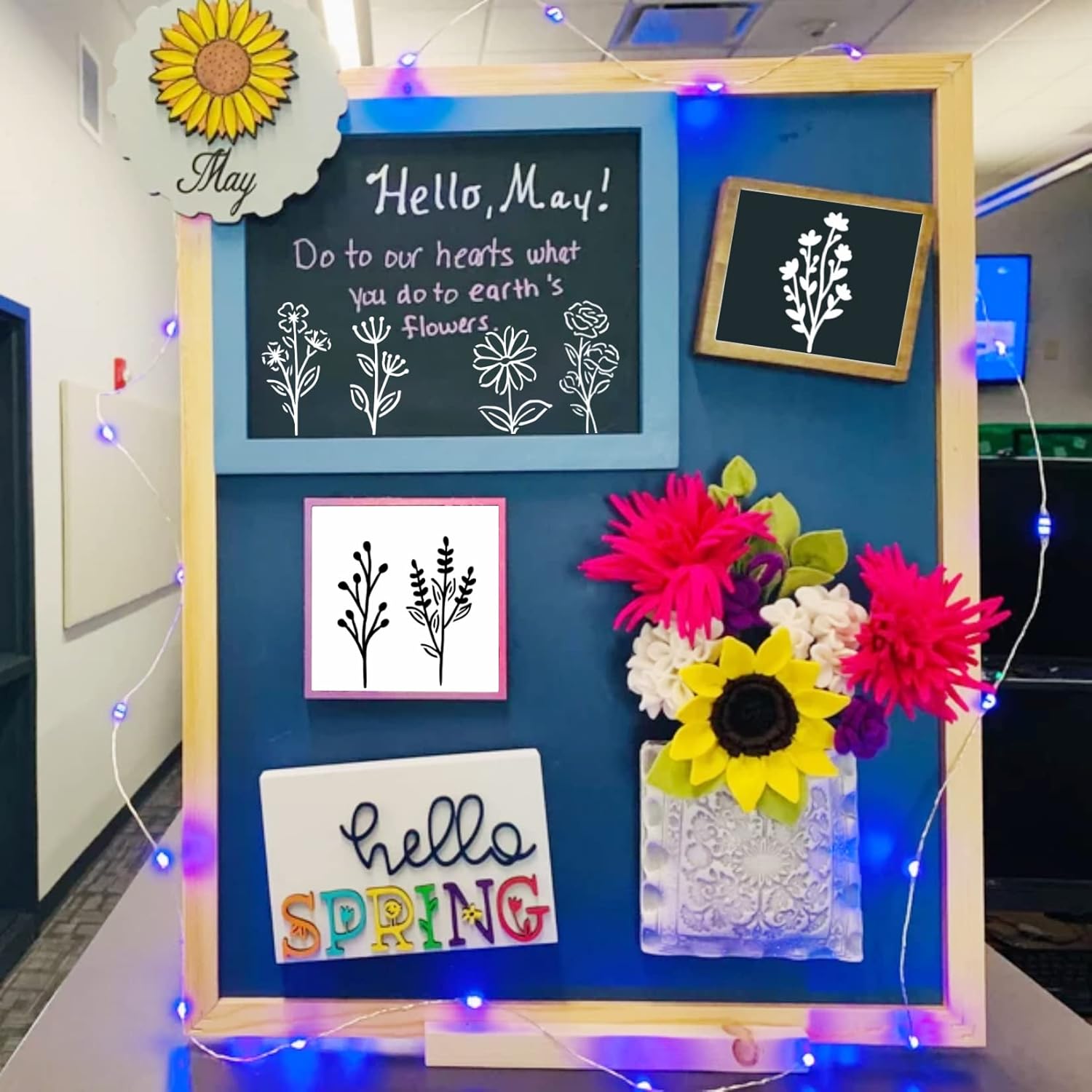 🎅2024 Christmas Promos🔥Reusable Botanical Flower Stencils