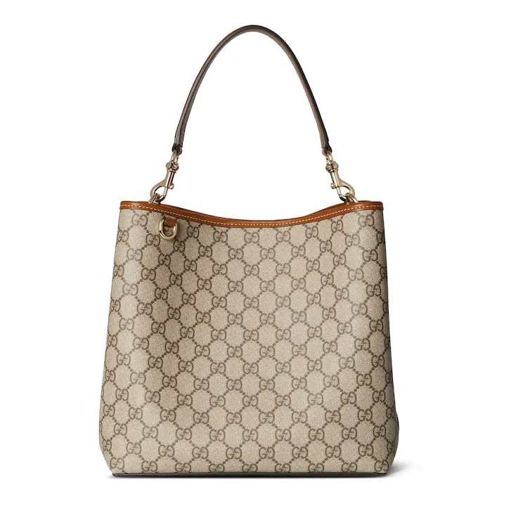 Gucci GG Emblem Medium Bucket Bag815103 FAD6L 9741