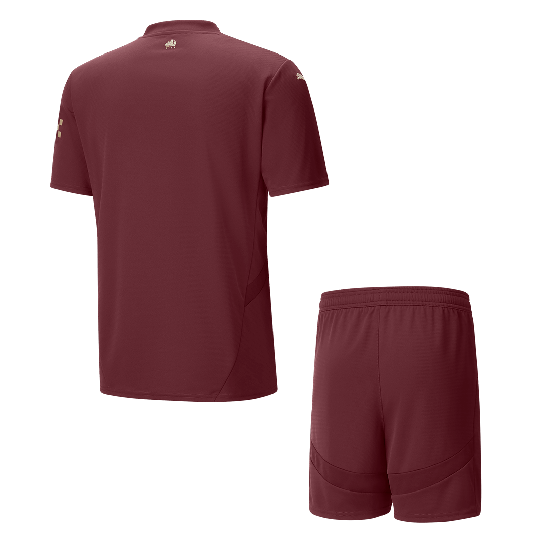 Manchester City Third Away Football Shirt (Shirt + Shorts) 2024/25