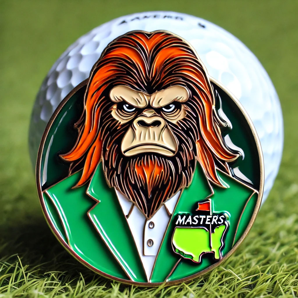 Bigfoot Golf Ball Markers
