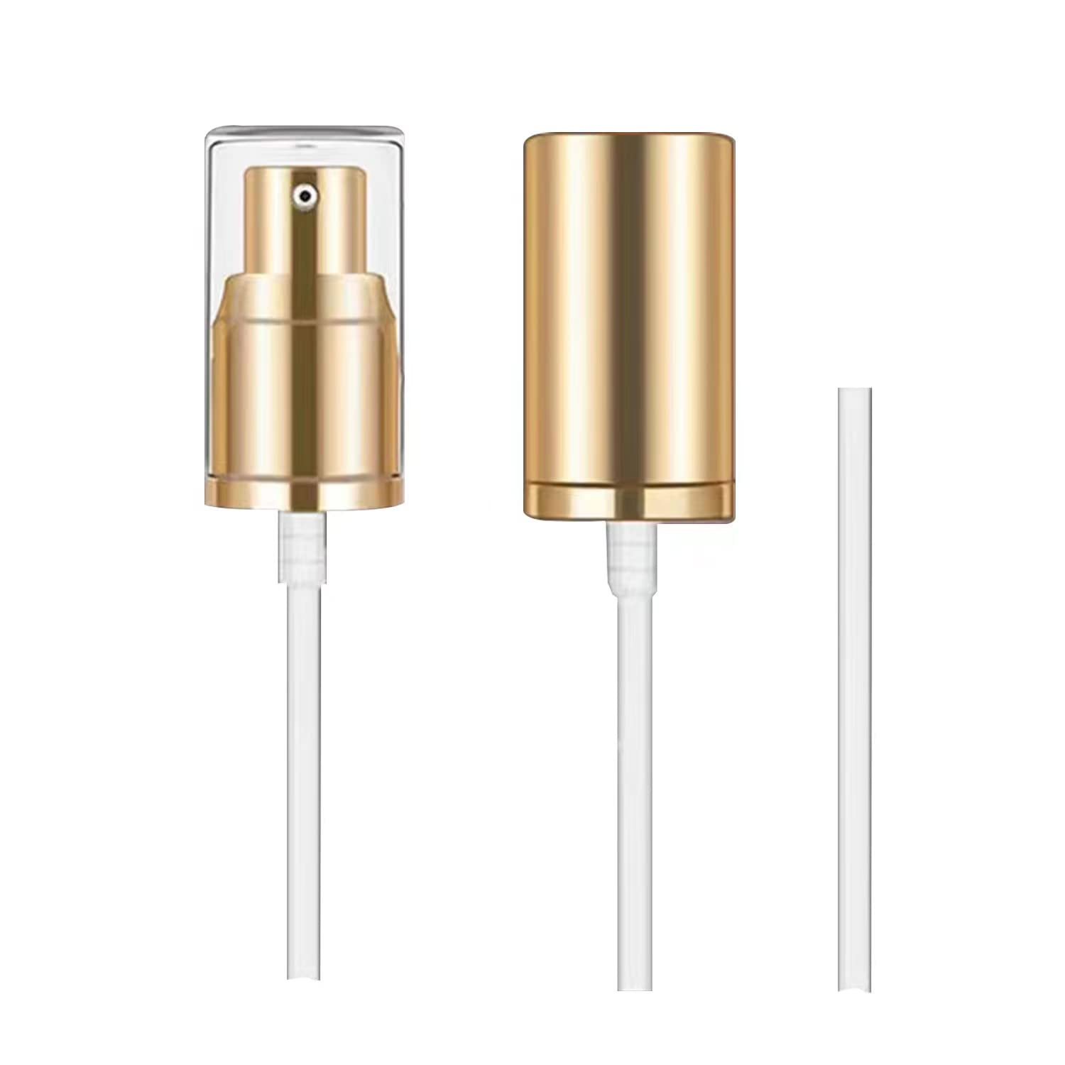 Gold and Transparent Cap Double Wear Foundation Pump
