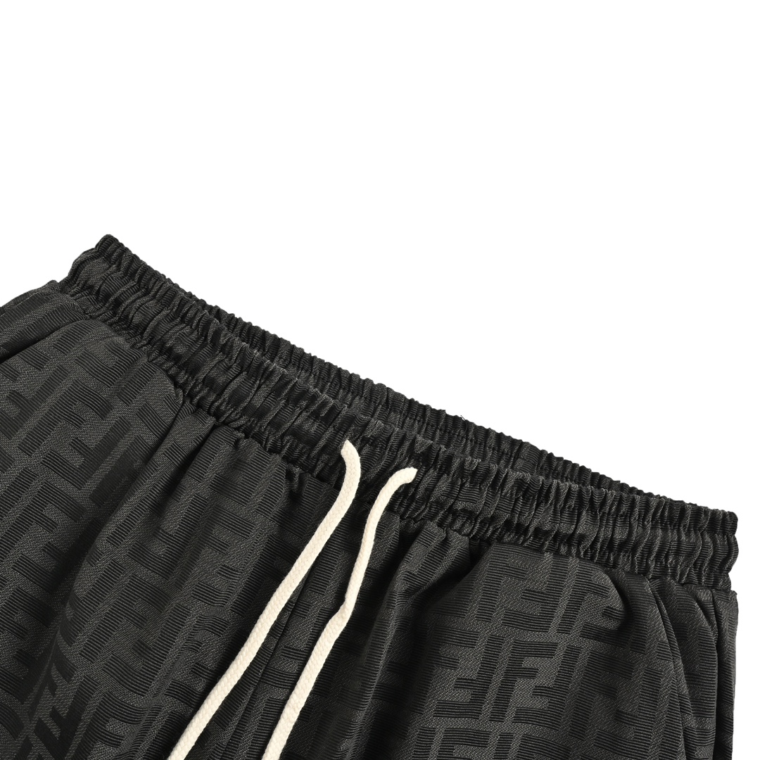 Fendi 24Fw FF all-over jacquard suit trousers