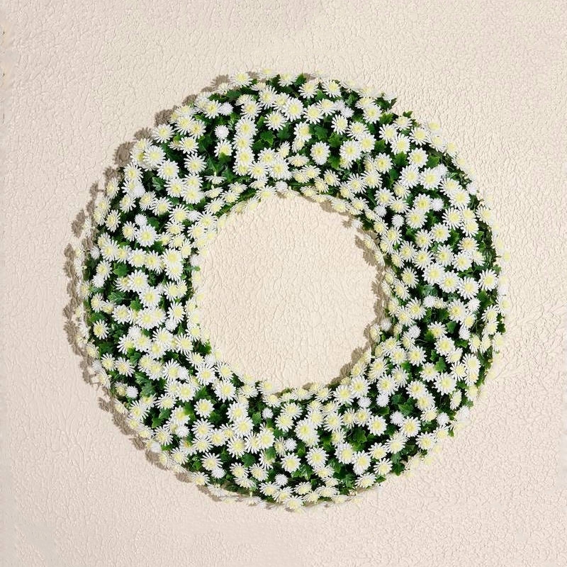 🏆Flash Sale⚡Artificial Faux Mum Wreath 22