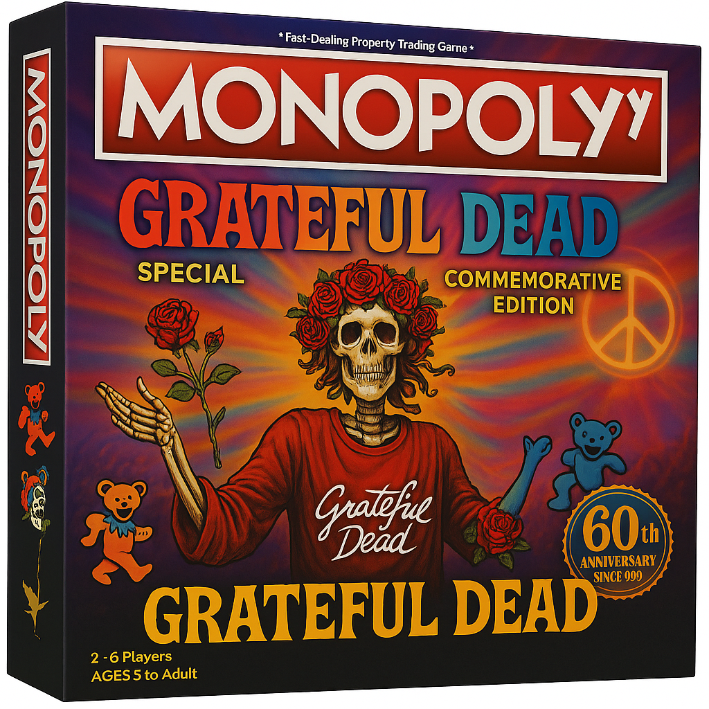 MONOPOLY: Grateful Dead – 60th Anniversary Special Commemorative Edition