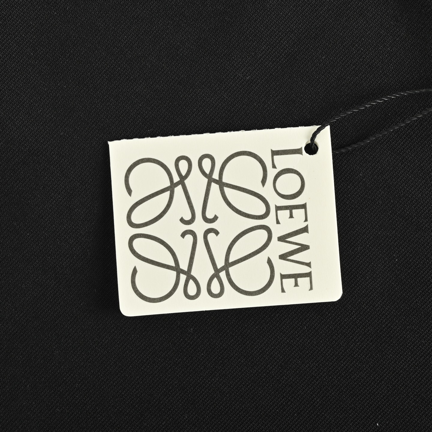 Loewe 25ss short-sleeve shirt with contrasting logo embroidery