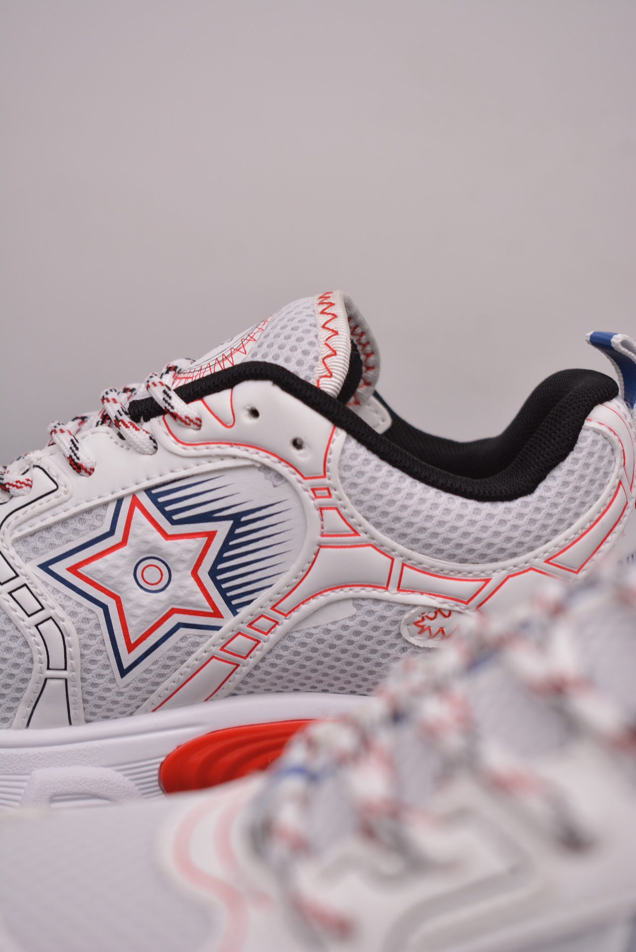 DIOR Chrono sneakers white and red