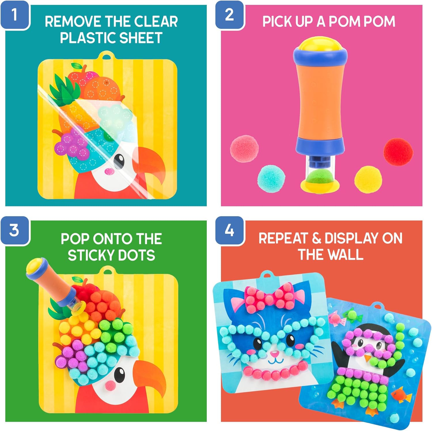 🔥On Sale🔥Educational Insights Pom Pom Kit