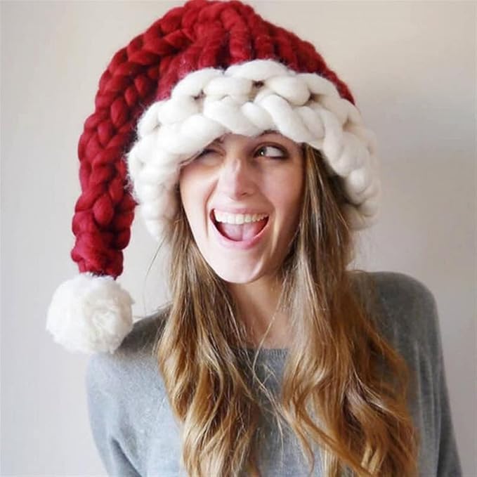 🎅🏼🎅🏼 Warm Velvet Knit Christmas Hat