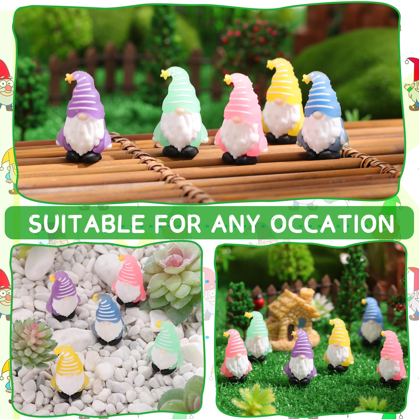 🔥ON SALE - 50% OFF🔥Luminous Mini Gnome Figurines