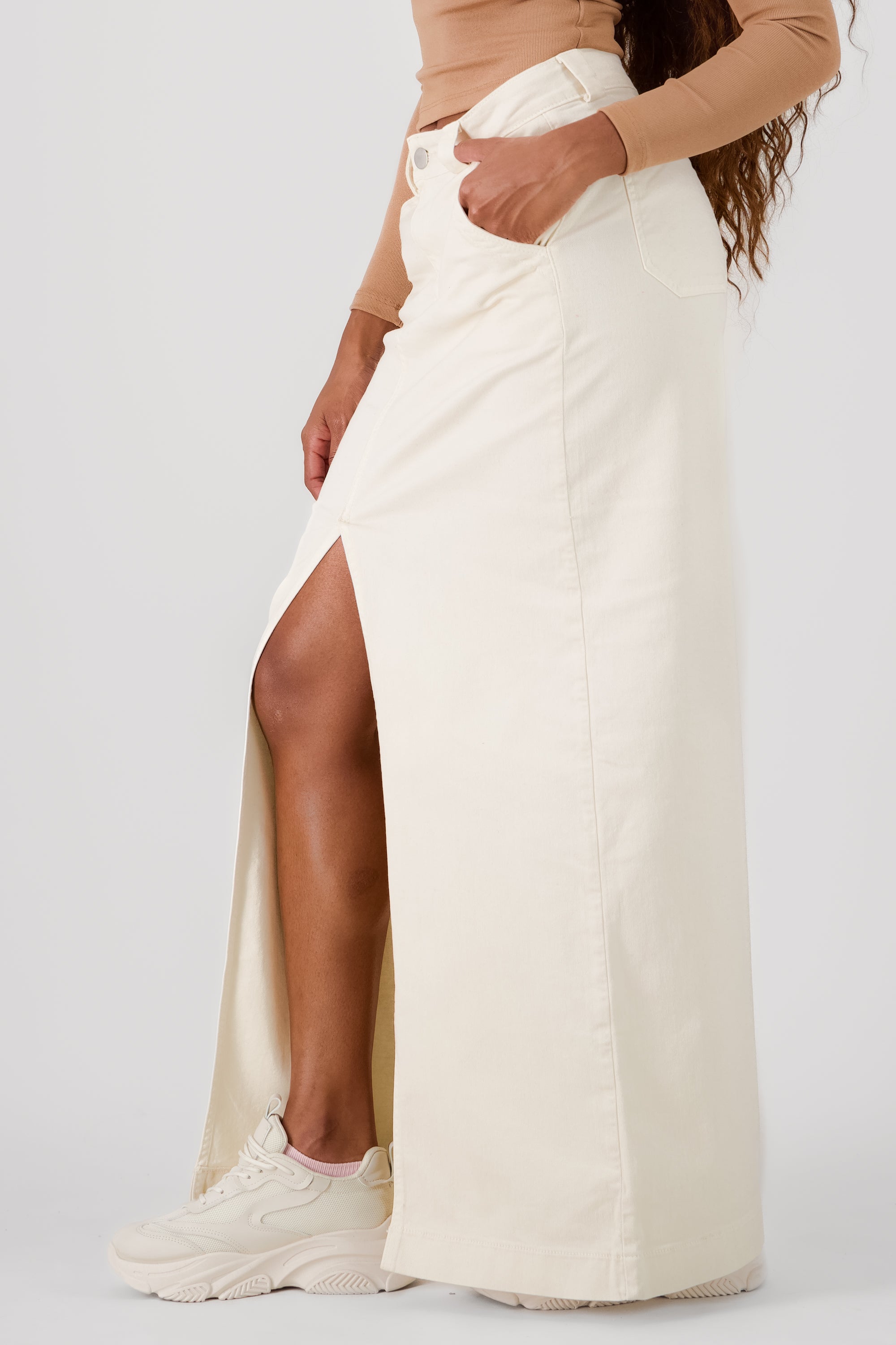 Maxi Denim Skirt