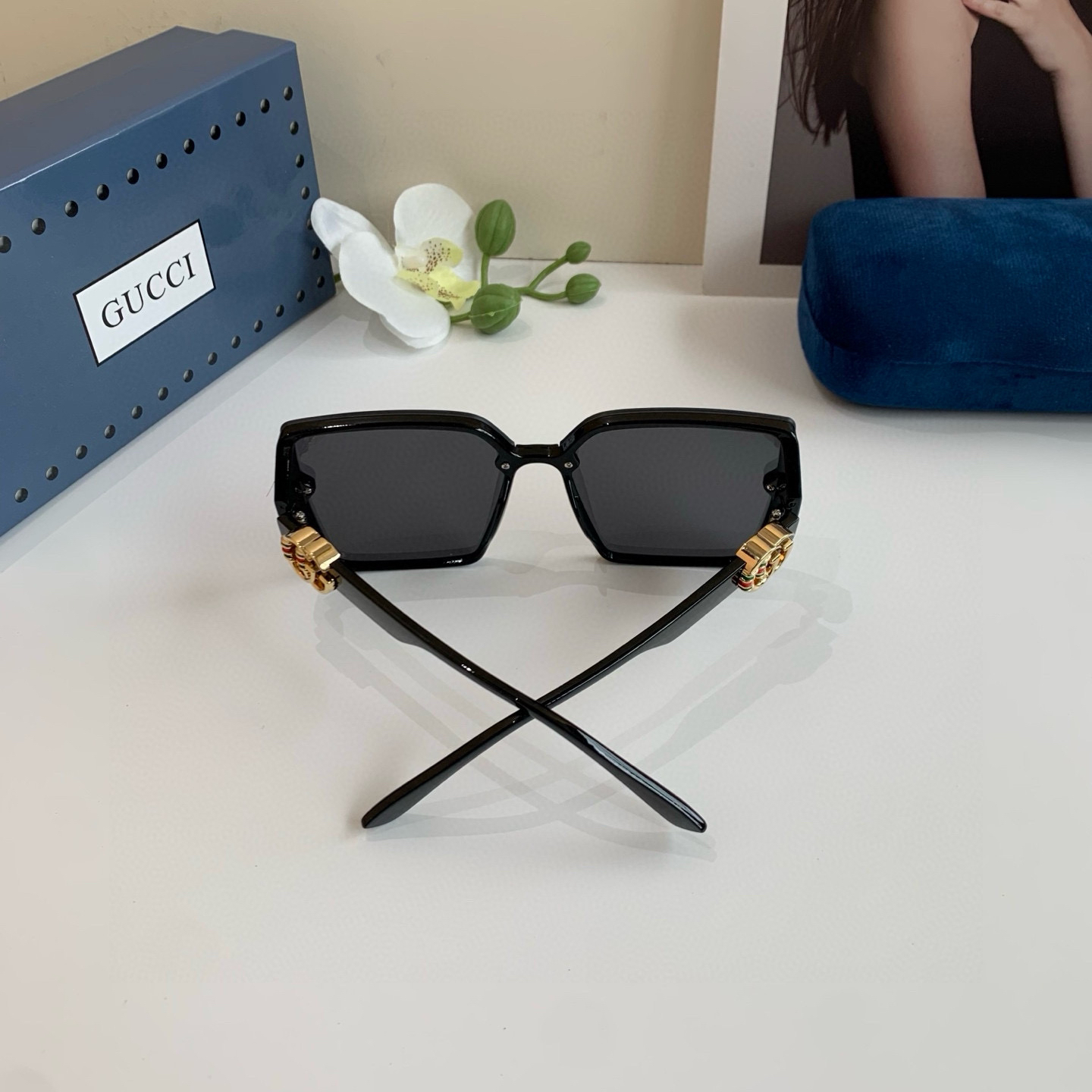 Gucci Square Frame Sunglasses