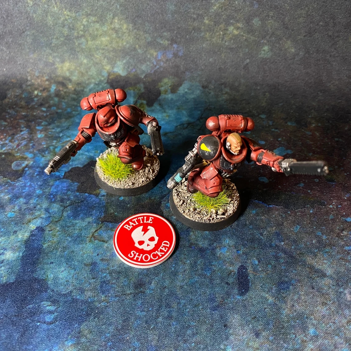 Battle Shock Acrylic Tokens | Player Gift