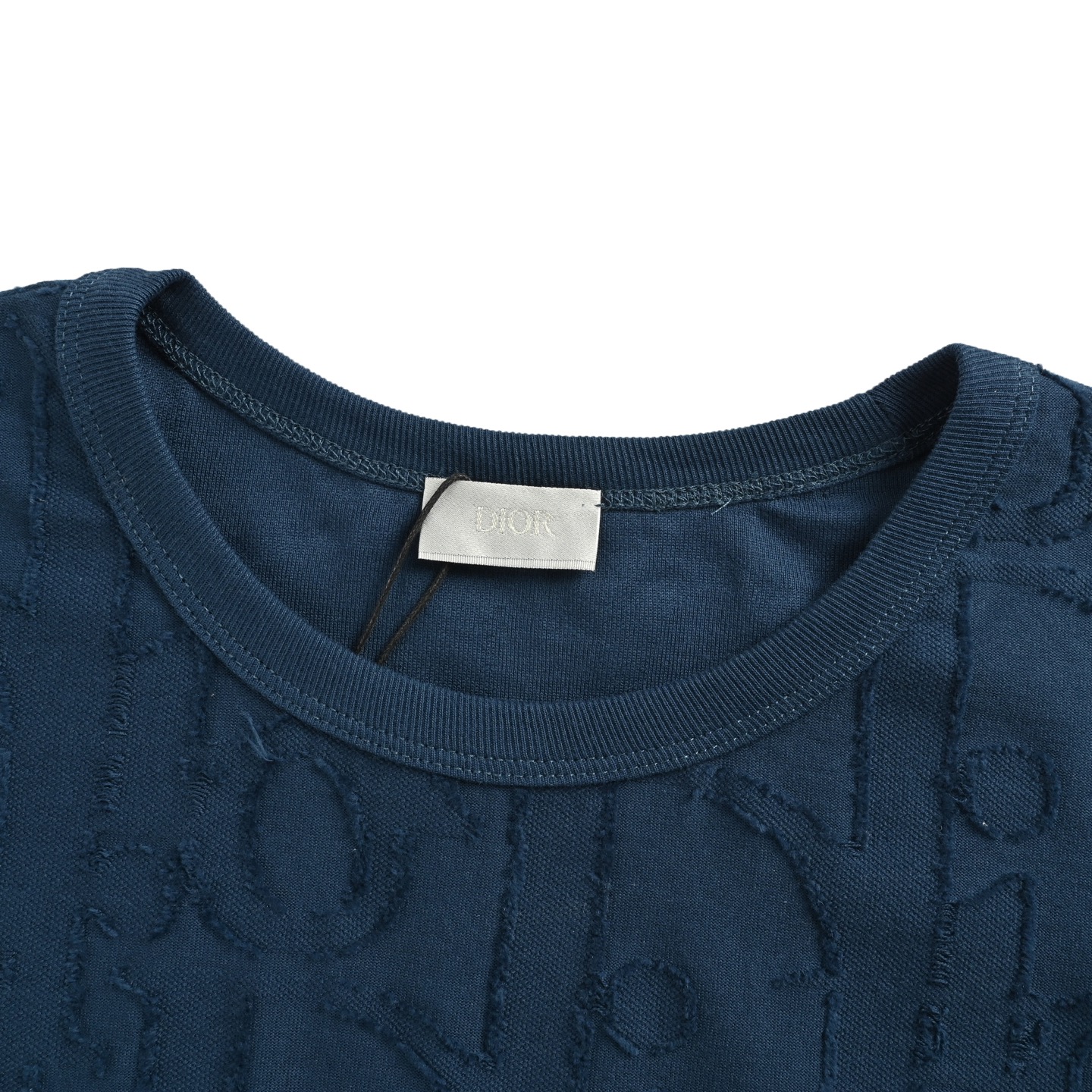 Dior 25ss all-over monogram jacquard short-sleeved shirt