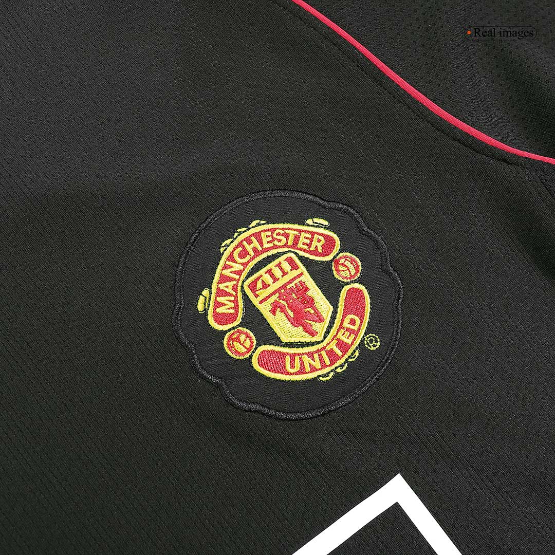 Manchester United retro away long-sleeved football shirt 2007/08