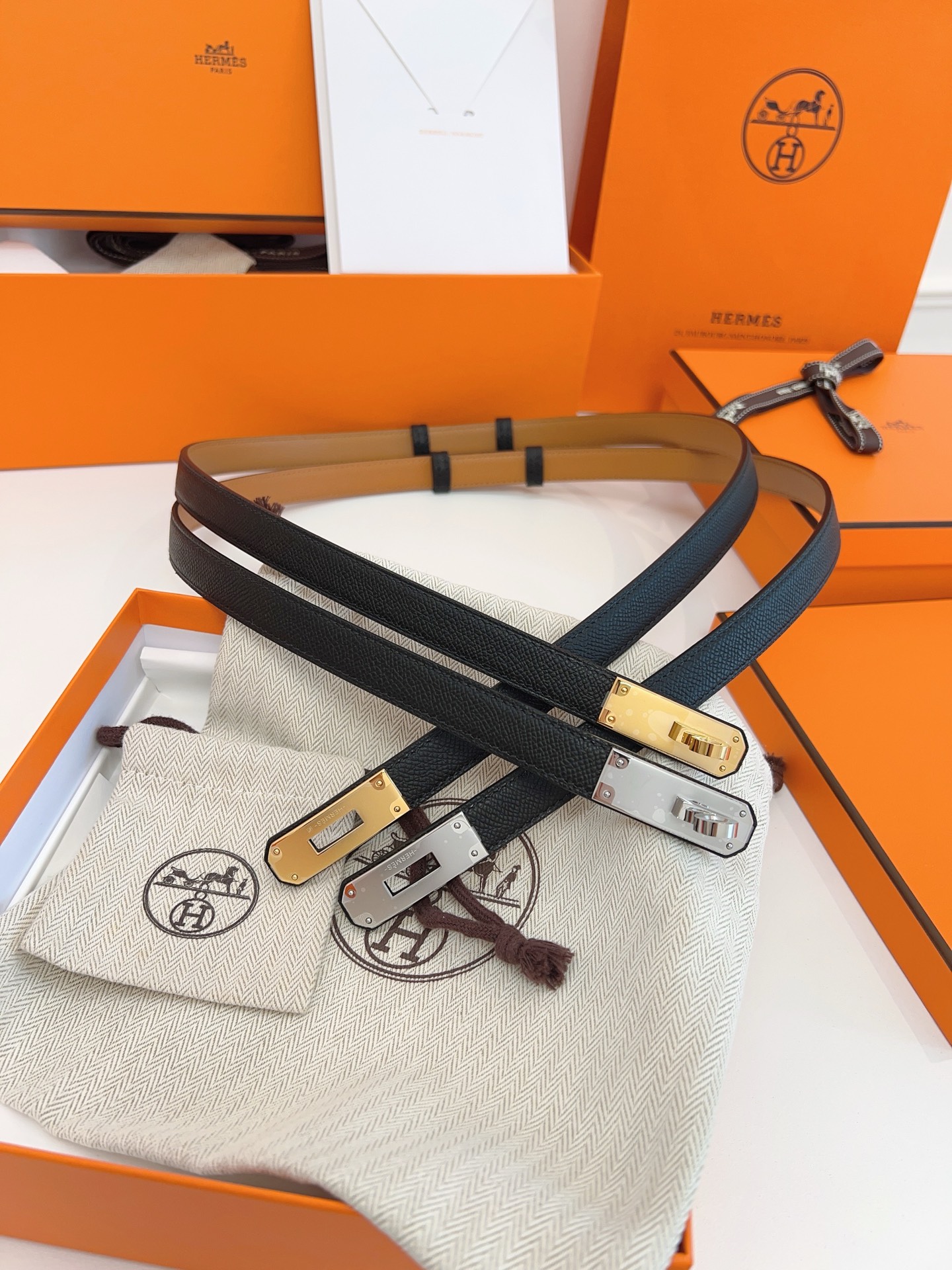 Hermès Women's Belt 1.8CM Width