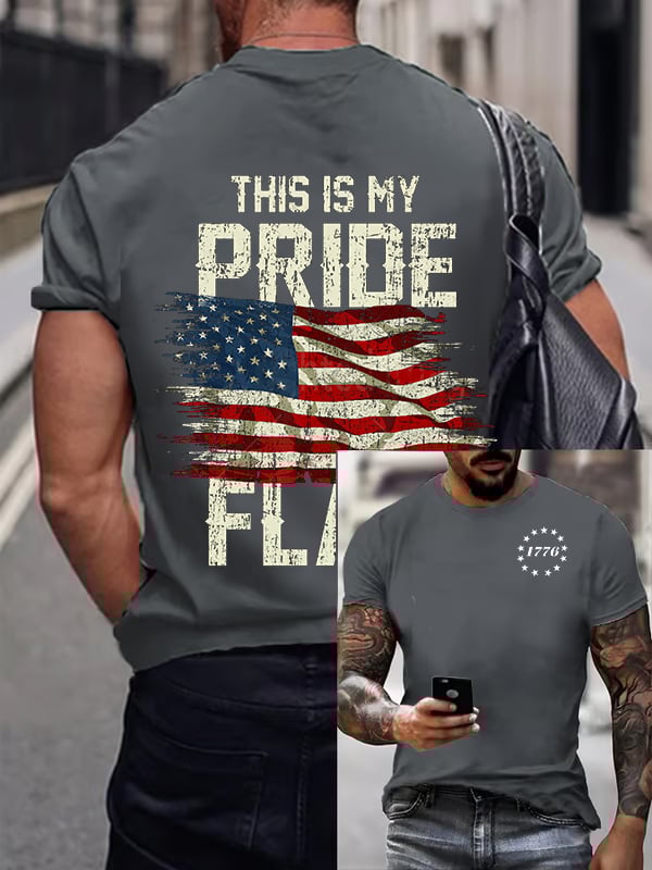 Men's Vintage 'Resist Like It's 1776' Print T-Shirt