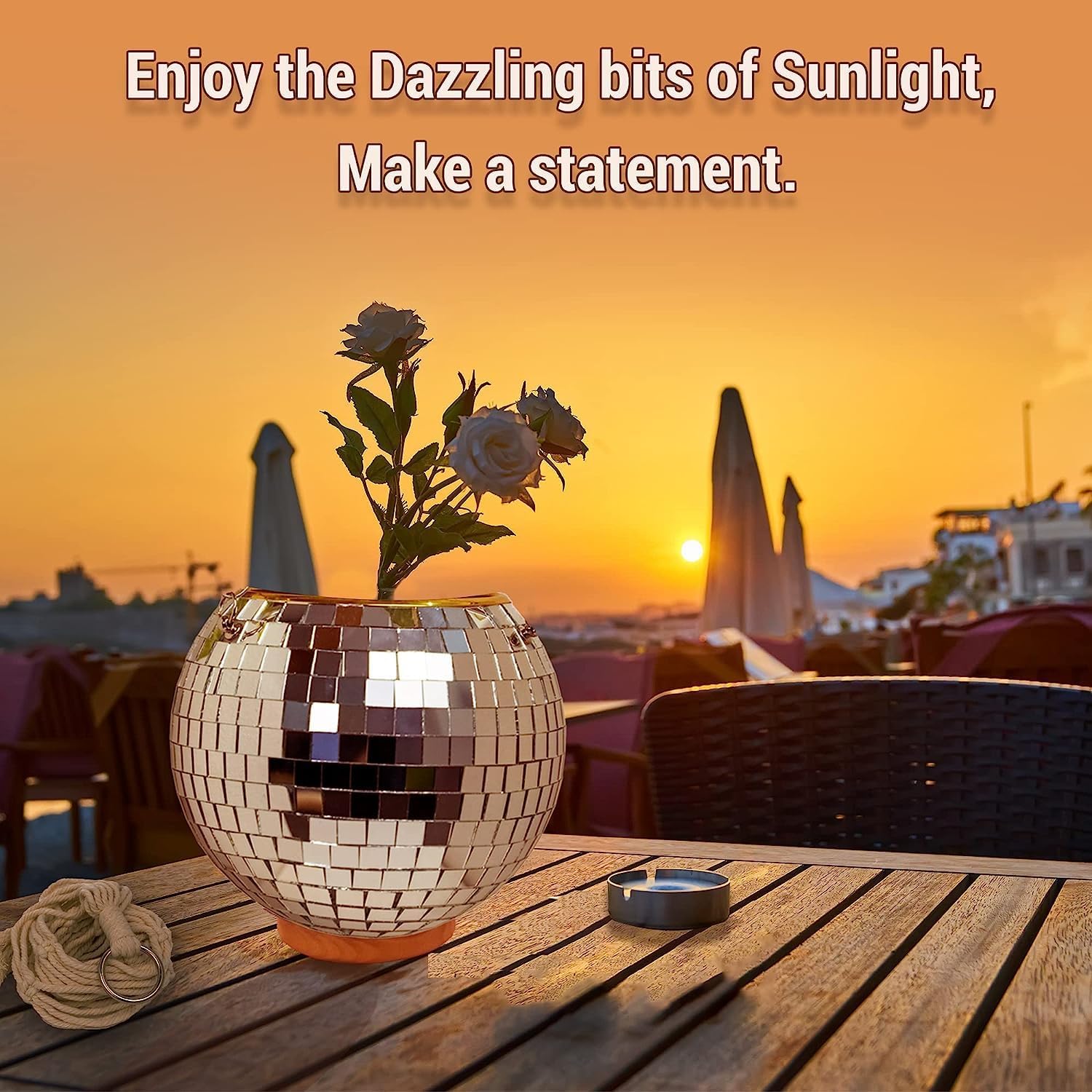 ON SALE🔥Hanging Disco Ball Planter