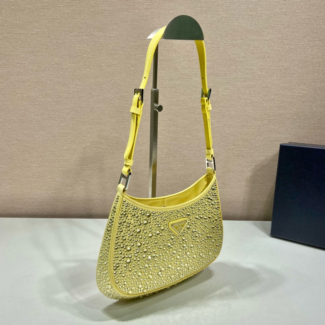 Prada Starry Sky Diamond Underarm Bag 1BC169
