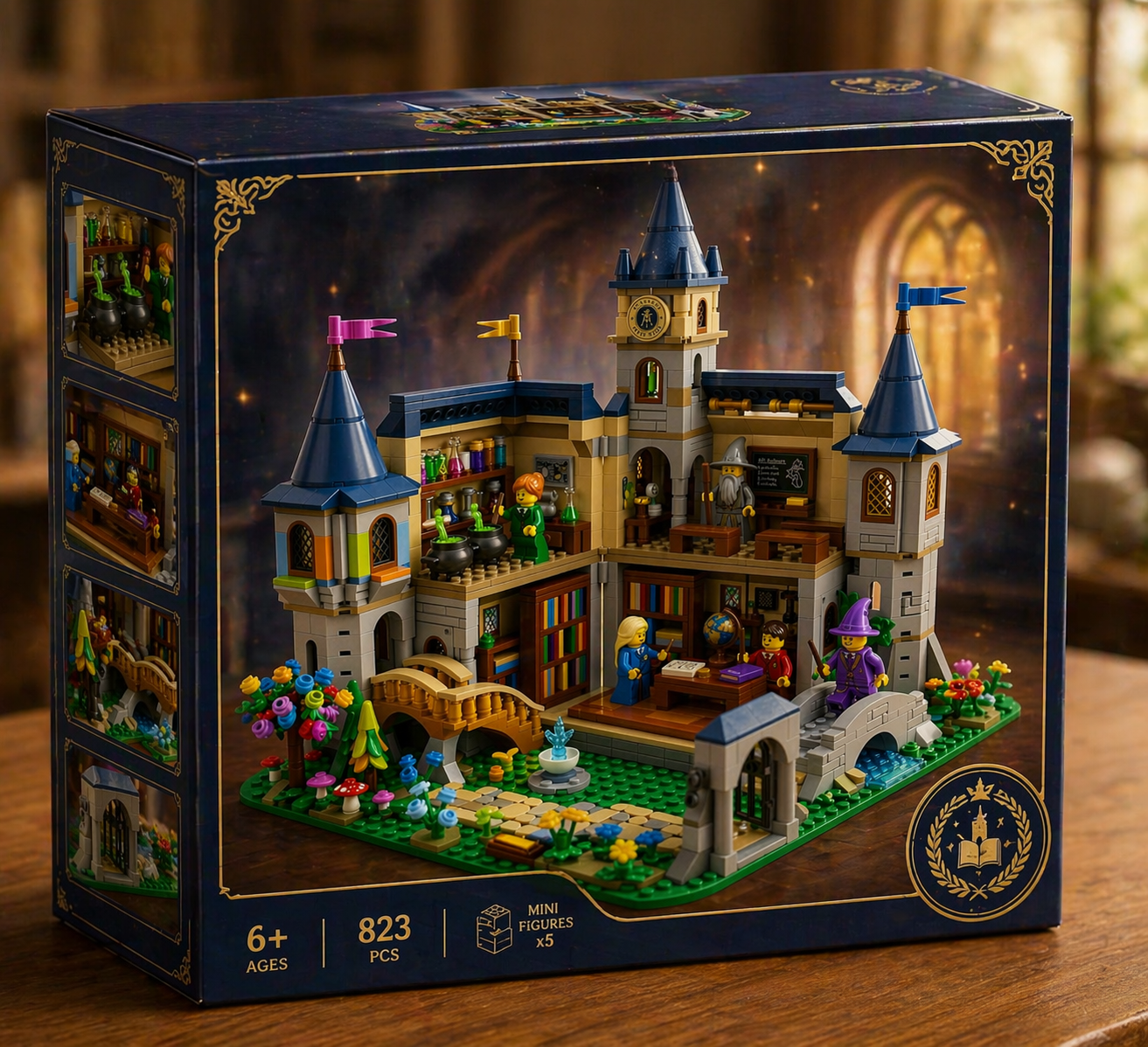Magic Academy Castle Building Set