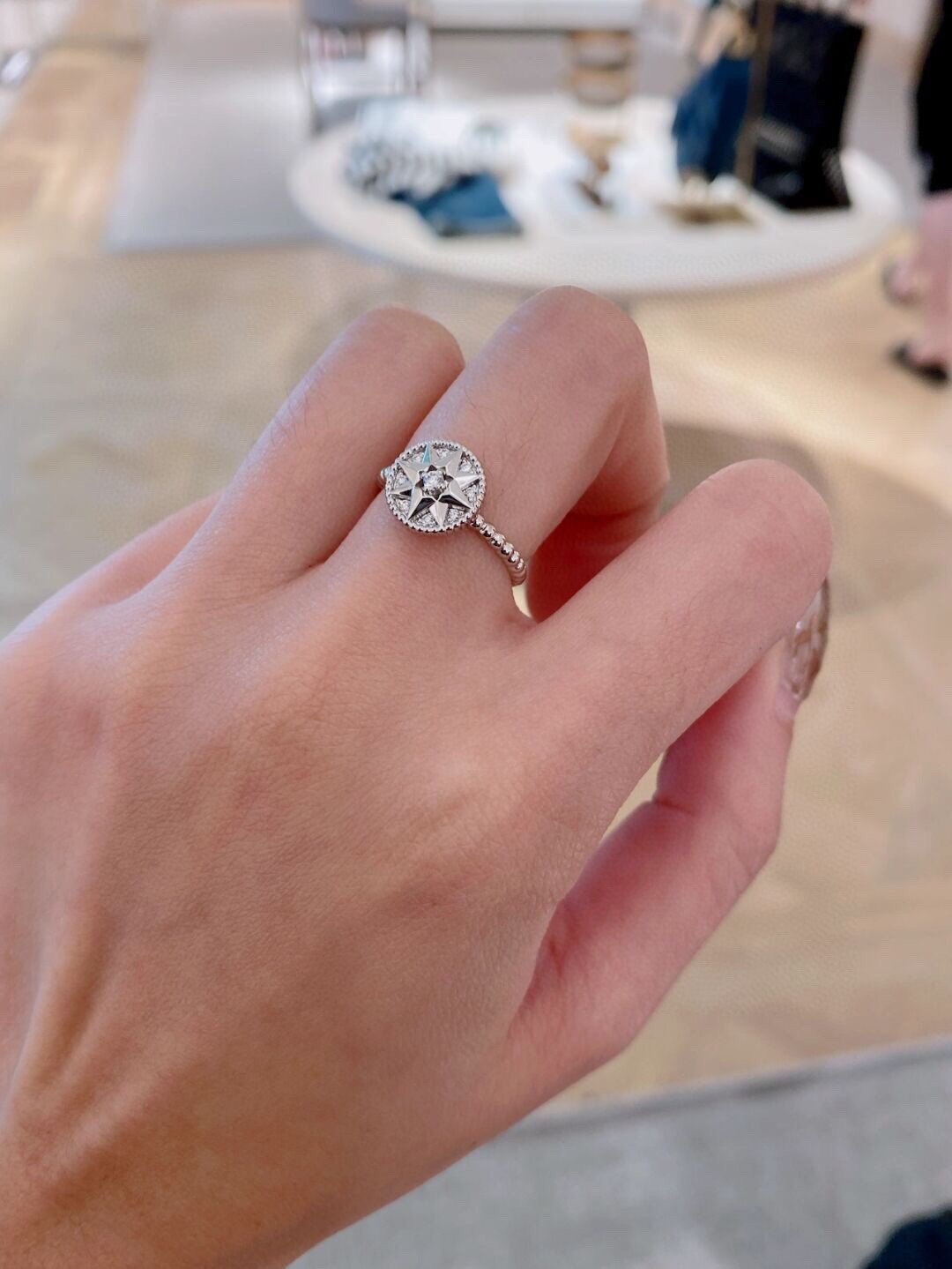 Dior compass ring